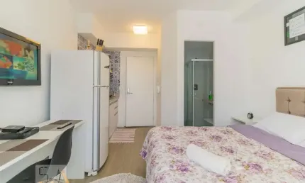 Kitnet / stúdio para aluguel - centro, 1 quarto,  22 m² - são paulo