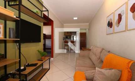 Apartamento para Aluguel - Cidade Ocian, 2 Quartos,  60 m² - Praia Grande