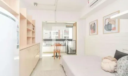 Kitnet / stúdio para aluguel - consolação, 1 quarto,  23 m² - são paulo