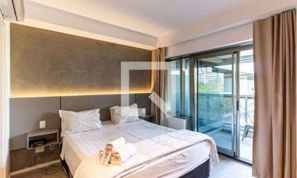 Kitnet / Stúdio para Aluguel - Santa Cecília, 1 Quarto,  28 m² - São Paulo