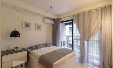 Kitnet / Stúdio para Aluguel - Santa Cecília, 1 Quarto,  23 m² - São Paulo
