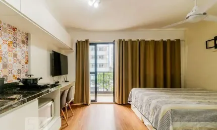 Kitnet / stúdio para aluguel - centro, 1 quarto,  25 m² - são paulo