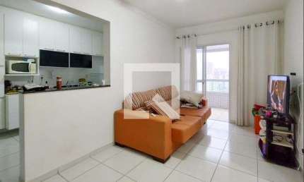 Apartamento para Aluguel - Guilhermina, 1 Quarto,  55 m² - Praia Grande