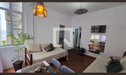 Apartamento para Aluguel - Gonzaga , 1 Quarto,  60 m² - Santos