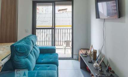 Kitnet / Stúdio para Aluguel - Santa Cecília, 1 Quarto,  27 m² - São Paulo