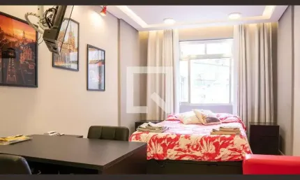 Kitnet / Stúdio para Aluguel - Santa Cecília, 1 Quarto,  25 m² - São Paulo