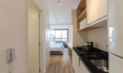 Kitnet / stúdio para aluguel - consolação, 1 quarto,  30 m² - são paulo