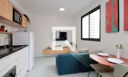 Kitnet / Stúdio para Aluguel - Santa Cecília, 1 Quarto,  25 m² - São Paulo