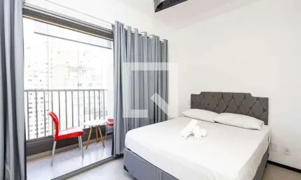 Kitnet / Stúdio para Aluguel - Consolação, 1 Quarto,  25 m² - São Paulo