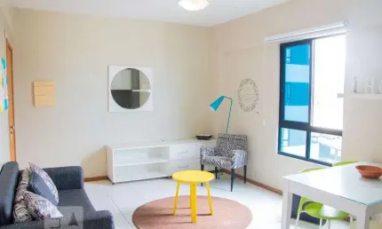Apartamento para Aluguel - Rio Vermelho, 1 Quarto,  50 m² - Salvador