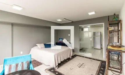 Kitnet / stúdio para aluguel - centro, 1 quarto,  32 m² - são paulo