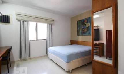 Kitnet / Stúdio para Aluguel - Moema, 1 Quarto,  28 m² - São Paulo