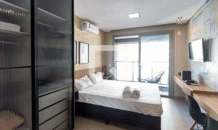 Kitnet / Stúdio para Aluguel - Perdizes, 1 Quarto,  24 m² - São Paulo