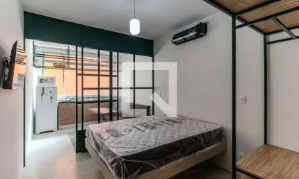Kitnet / Stúdio para Aluguel - Santa Cecília, 1 Quarto,  29 m² - São Paulo