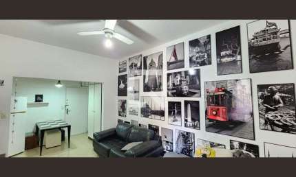 Kitnet / Stúdio para Aluguel - Boqueirão, 1 Quarto,  38 m² - Santos