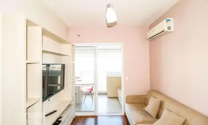 Apartamento para aluguel - brooklin, 1 quarto,  42 m² - são paulo