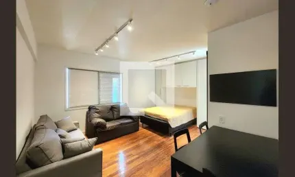 Apartamento para aluguel - moema, 1 quarto,  31 m² - são paulo