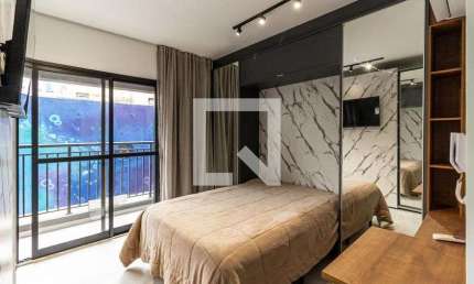 Apartamento para Aluguel - Santa Cecília, 1 Quarto,  25 m² - São Paulo