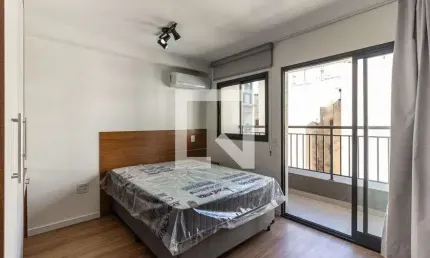 Kitnet / Stúdio para Aluguel - Santa Cecília, 1 Quarto,  27 m² - São Paulo