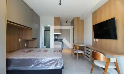Kitnet / Stúdio para Aluguel - Moema, 1 Quarto,  25 m² - São Paulo