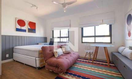 Kitnet / Stúdio para Aluguel - Pinheiros, 1 Quarto,  24 m² - São Paulo