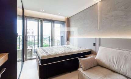 Kitnet / Stúdio para Aluguel - Moema, 1 Quarto,  24 m² - São Paulo