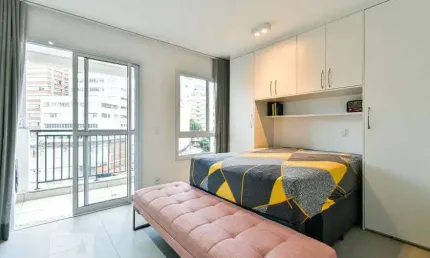 Kitnet / stúdio para aluguel - bela vista, 1 quarto,  27 m² - são paulo