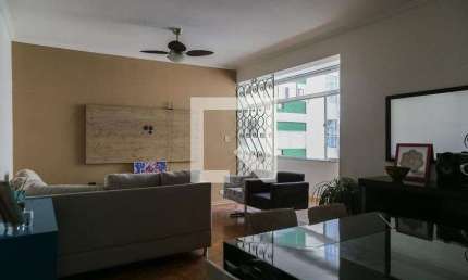 Apartamento para Aluguel - Jose Menino, 3 Quartos,  150 m² - Santos