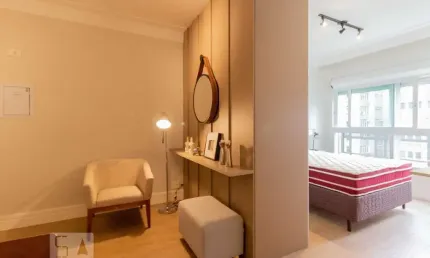 Kitnet / Stúdio para Aluguel - Jardim Paulista, 1 Quarto,  38 m² - São Paulo