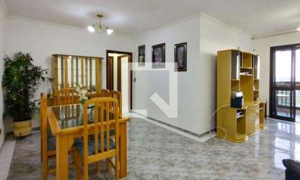 Apartamento para Aluguel - Guilhermina, 3 Quartos,  117 m² - Praia Grande