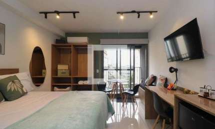 Kitnet / Stúdio para Aluguel - Pinheiros, 1 Quarto,  27 m² - São Paulo