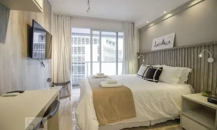 Kitnet / stúdio para aluguel - consolação, 1 quarto,  22 m² - são paulo