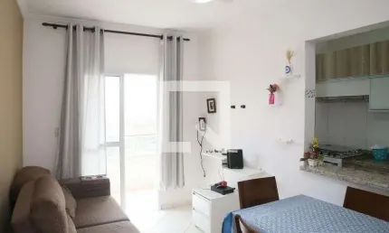 Apartamento para Aluguel - Maracanã, 1 Quarto,  52 m² - Praia Grande