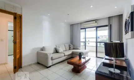 Apartamento para aluguel - ponta da praia, 2 quartos,  106 m² - santos