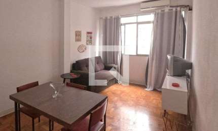 Apartamento para Aluguel - Gonzaga , 1 Quarto,  60 m² - Santos