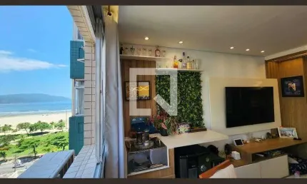 Apartamento para aluguel - josé menino, 2 quartos,  71 m² - santos