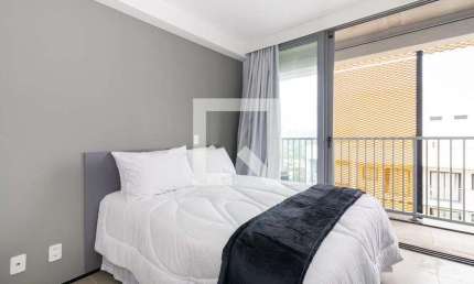 Kitnet / Stúdio para Aluguel - Moema, 1 Quarto,  22 m² - São Paulo