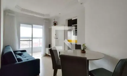 Apartamento para Aluguel - Vila Caiçara, 1 Quarto,  50 m² - Praia Grande