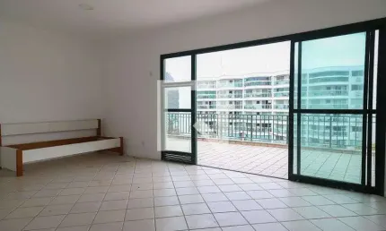 Cobertura para aluguel - recreio, 1 quarto,  122 m² - rio de janeiro