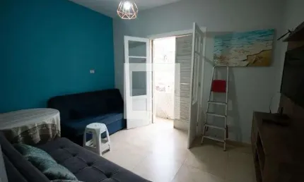 Apartamento para Aluguel - Boqueirão, 1 Quarto,  40 m² - Praia Grande