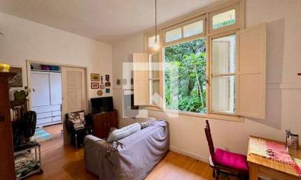 Apartamento para Aluguel - Laranjeiras, 1 Quarto,  50 m² - Rio de Janeiro
