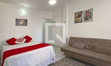 Kitnet / Stúdio para Aluguel - Ponta da Praia, 1 Quarto,  41 m² - Santos
