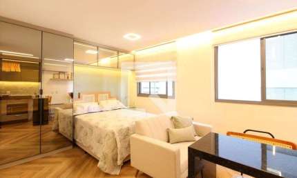 Kitnet / Stúdio para Aluguel - Pinheiros, 1 Quarto,  30 m² - São Paulo