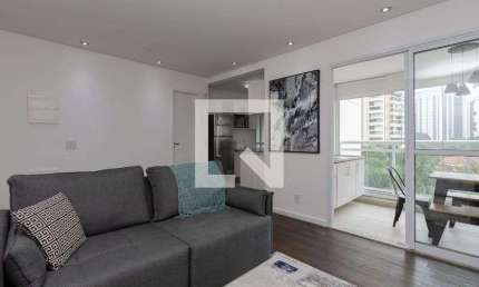 Apartamento para Aluguel - Brooklin, 1 Quarto,  52 m² - São Paulo