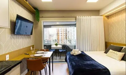 Apartamento para Aluguel - Perdizes, 1 Quarto,  24 m² - São Paulo