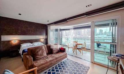 Apartamento para Aluguel - Jardim Anália Franco, 1 Quarto,  55 m² - São Paulo