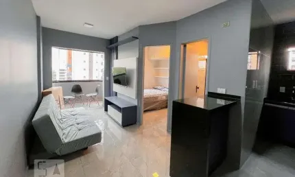 Apartamento para aluguel - moema, 1 quarto,  40 m² - são paulo