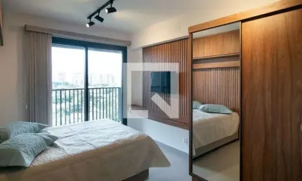 Kitnet / Stúdio para Aluguel - Brooklin, 1 Quarto,  26 m² - São Paulo
