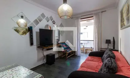 Apartamento para aluguel - canto do forte, 2 quartos,  86 m² - praia grande