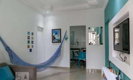 Apartamento para Aluguel - Embaré, 2 Quartos,  68 m² - Santos
